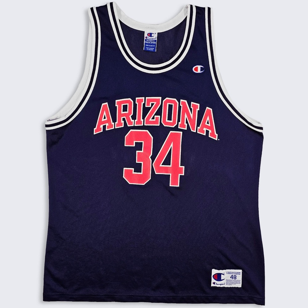 Arizona Wildcats Vintage 90s Miles Simon Champion Basketball Jersey